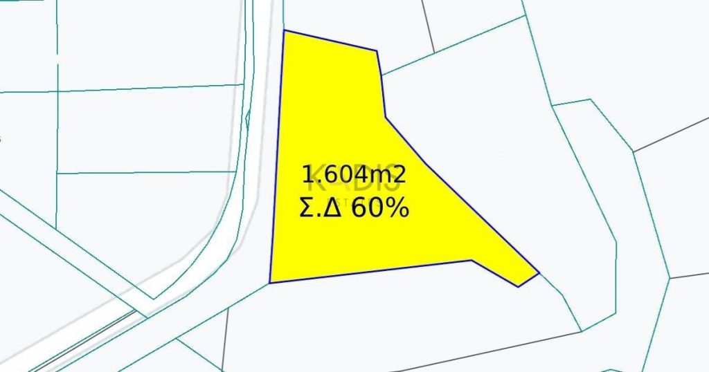 1,604m² Plot for Sale in Dali, Nicosia District