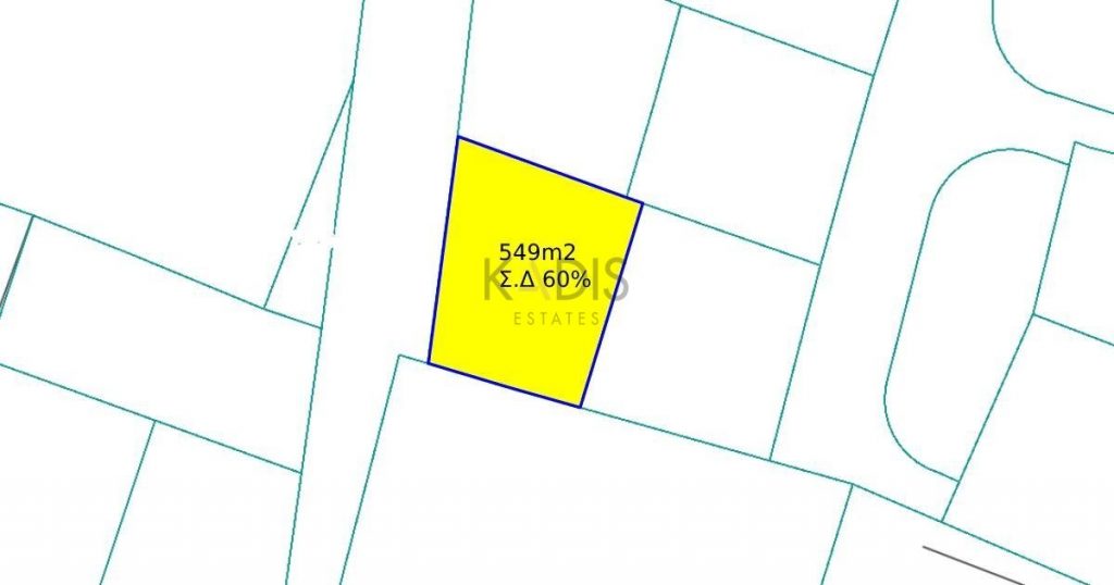 549m² Plot for Sale in Strovolos, Nicosia District