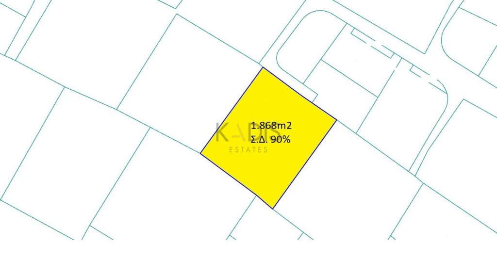 1,868m² Plot for Sale in Tseri, Nicosia District