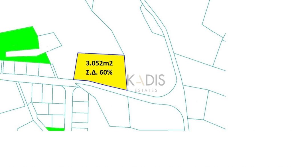 3,052m² Plot for Sale in Sia, Nicosia District