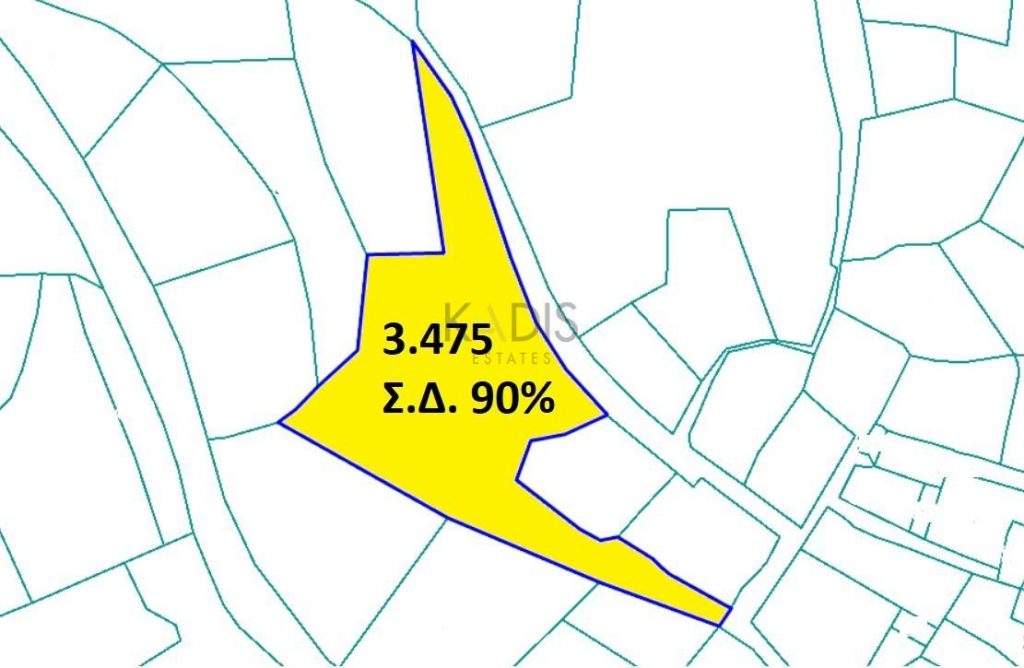 3,475m² Plot for Sale in Politiko, Nicosia District