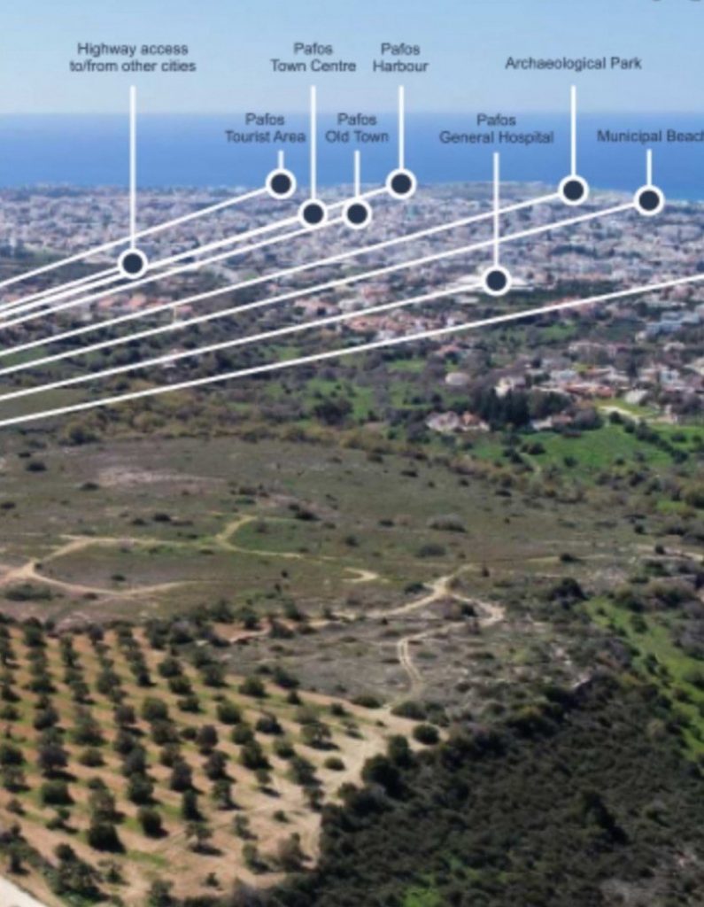 4,683m² Plot for Sale in Paphos – Anavargos