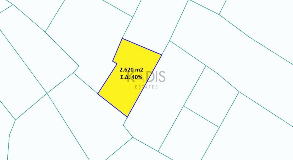 2,620m² Plot for Sale in Geri, Nicosia District