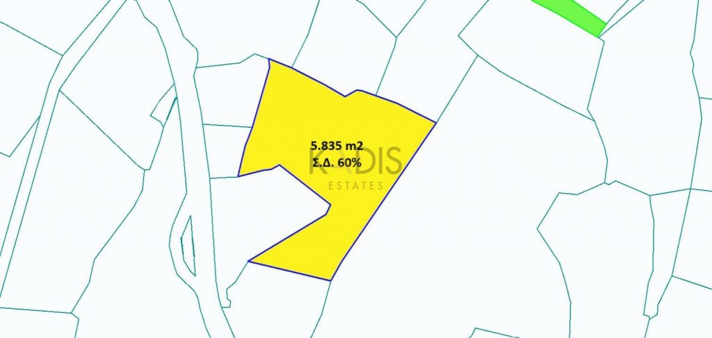 5,835m² Plot for Sale in Ergates, Nicosia District