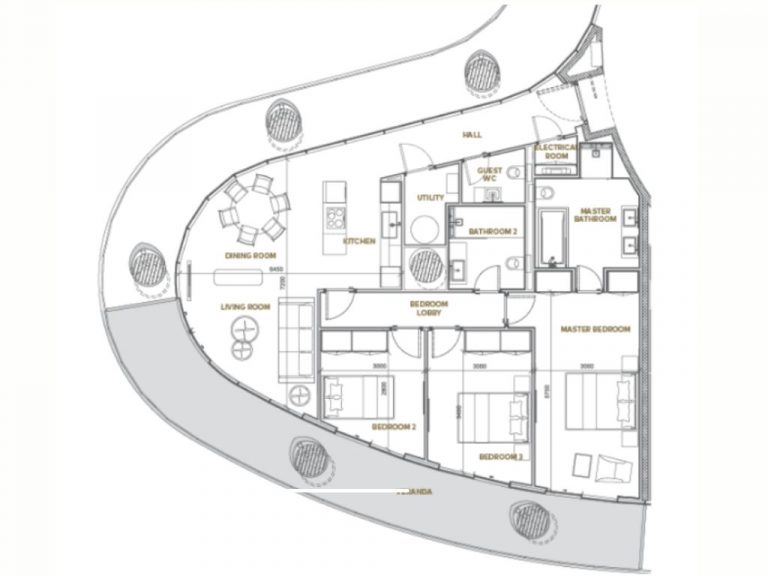 3 Bedroom Apartment for Sale in Famagusta – Agia Napa