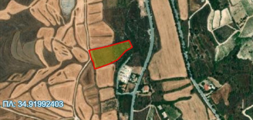 7,358m² Plot for Sale in Kathikas, Paphos District