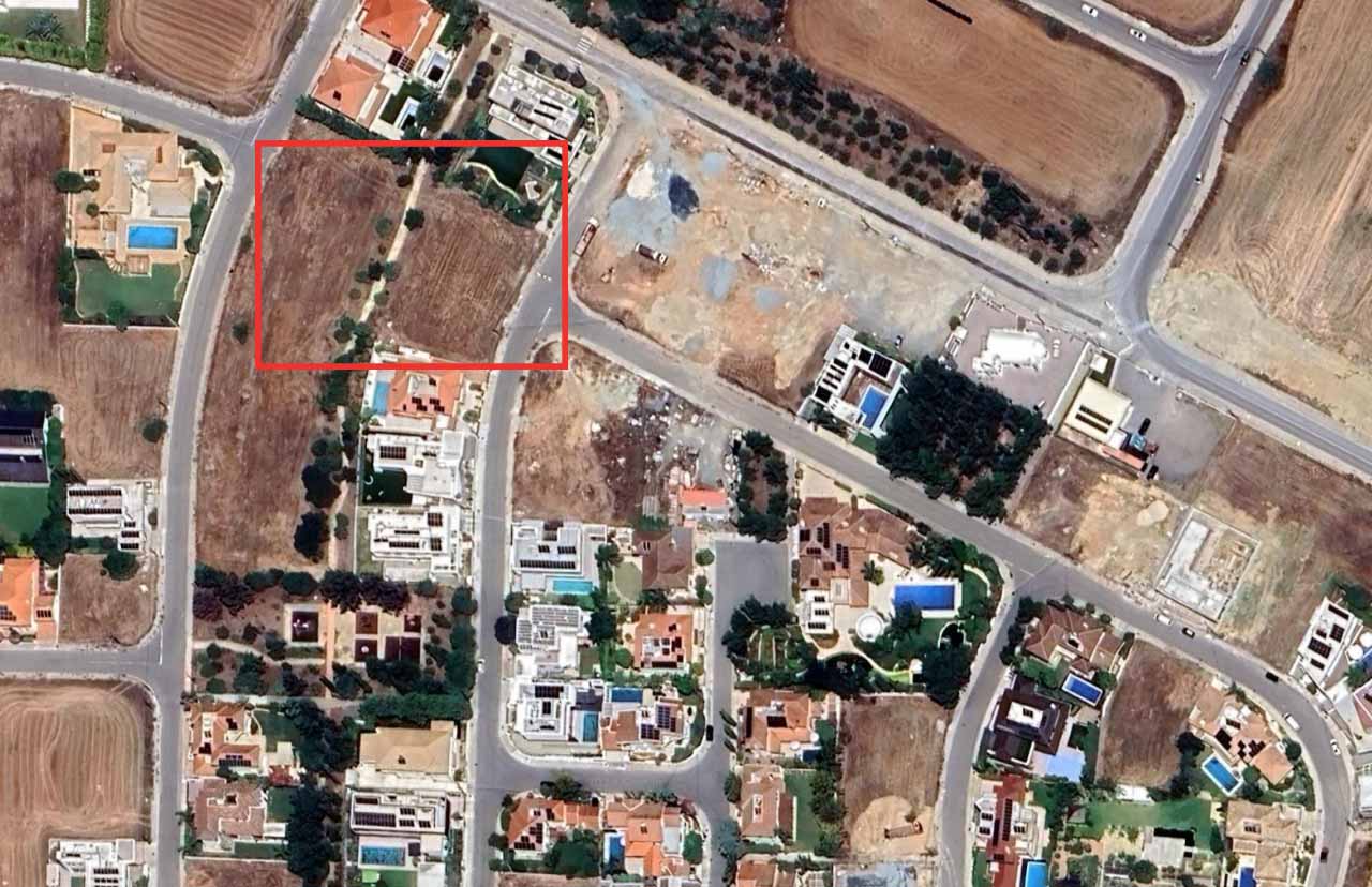 976m² Residential Plot for Sale in GSP Area, Nicosia District