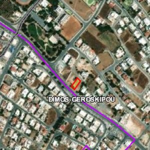 485m² Plot for Sale in Geroskipou, Paphos District