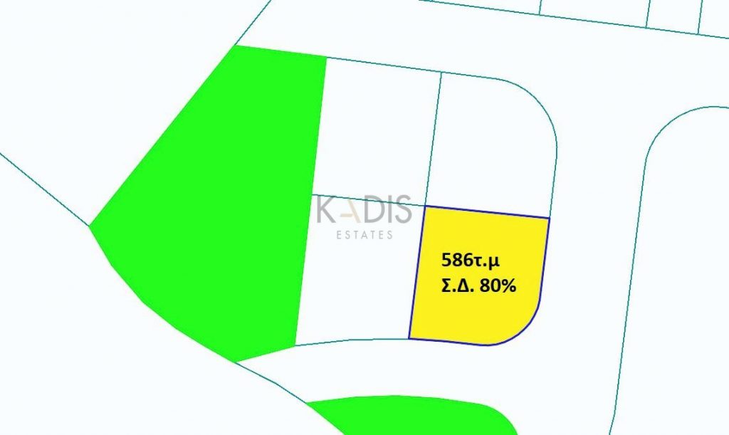 586m² Plot for Sale in Nicosia District