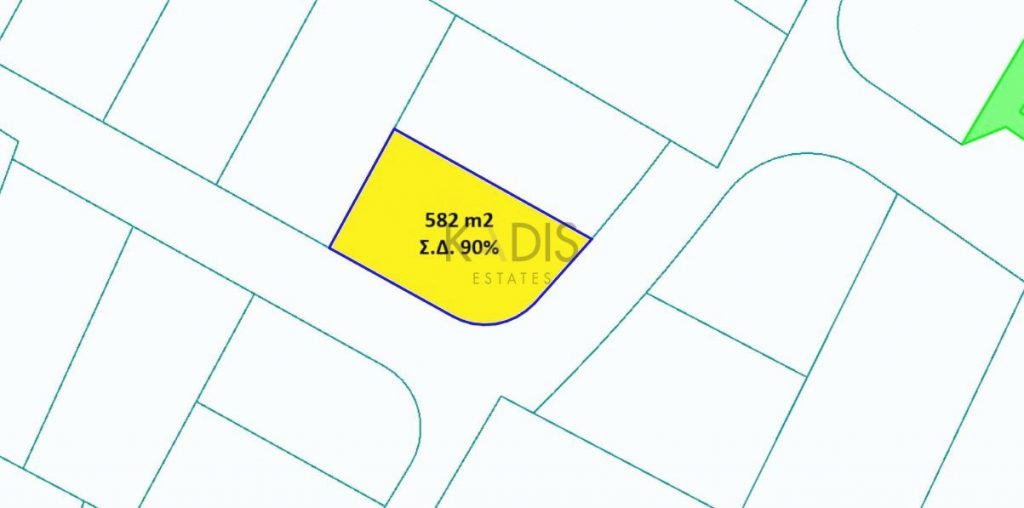 582m² Plot for Sale in Kampia, Nicosia District