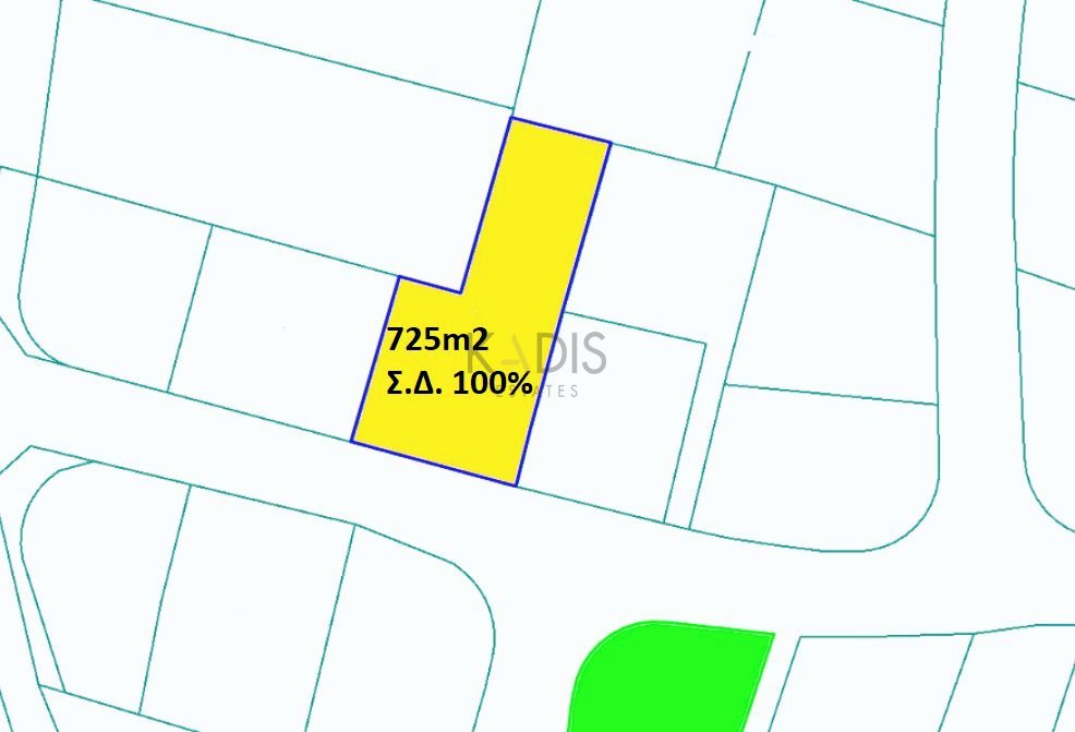 725m² Plot for Sale in Strovolos, Nicosia District