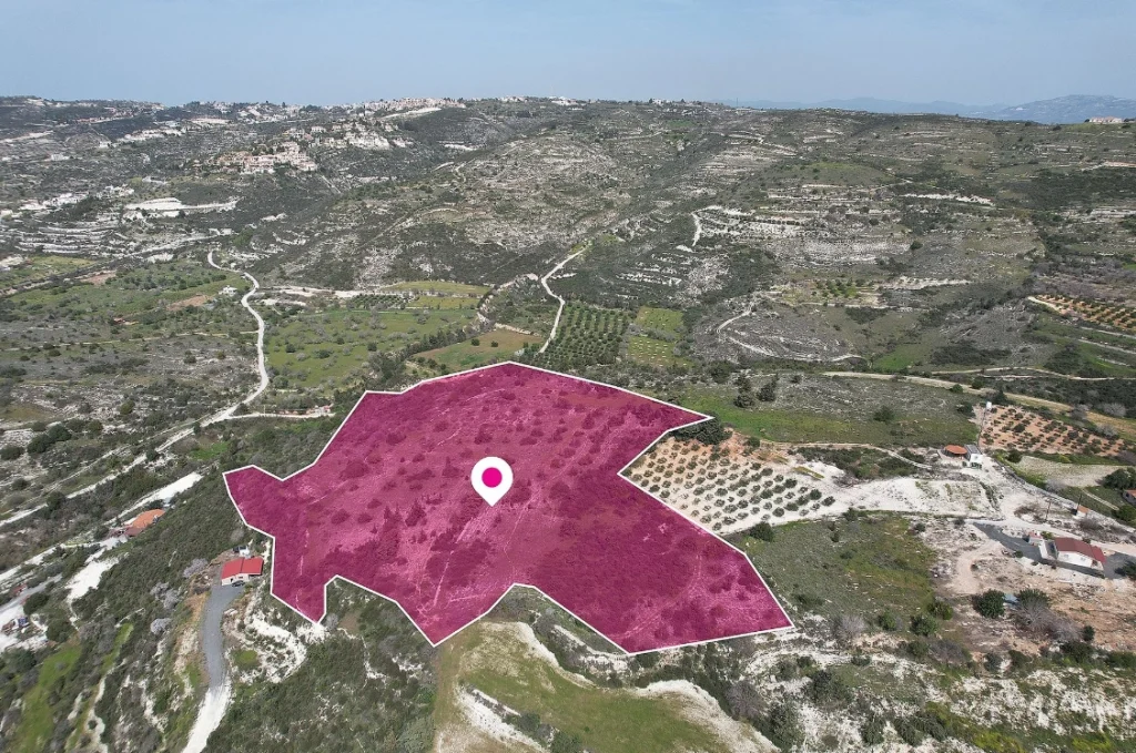 29,432m² Land for Sale in Mesa Chorio, Paphos District