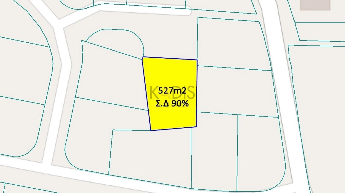 527m² Plot for Sale in Nicosia District