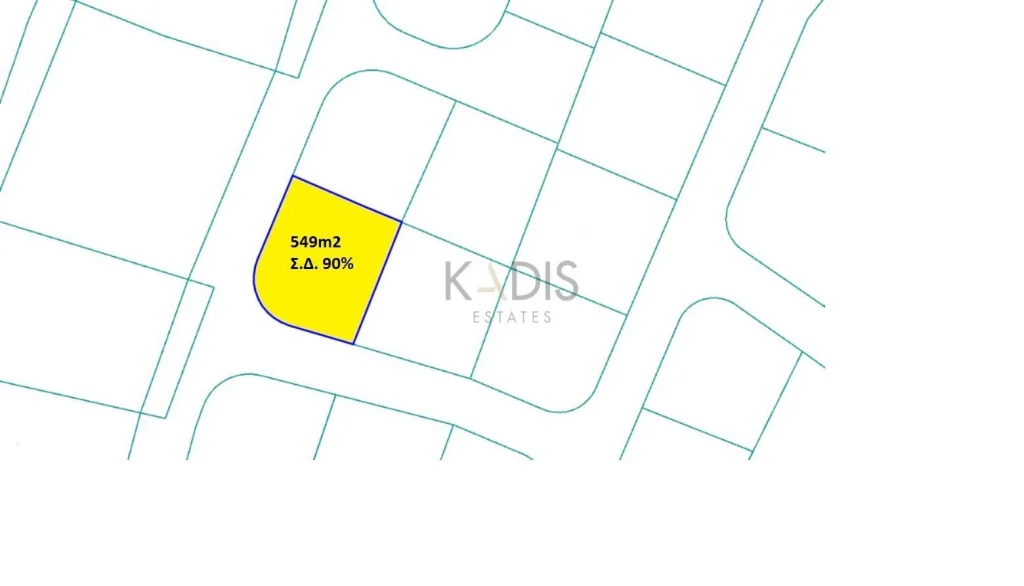 549m² Plot for Sale in Nicosia District