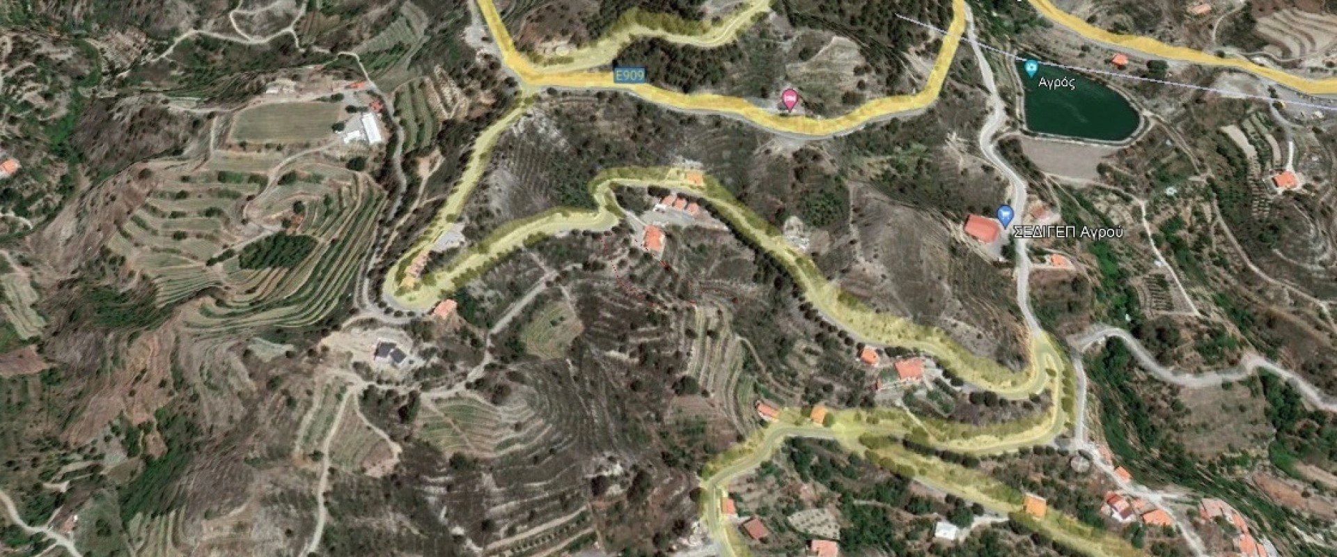 3,678m² Plot for Sale in Agros, Limassol District
