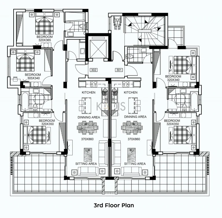 3 Bedroom Apartment for Sale in Limassol – Marina