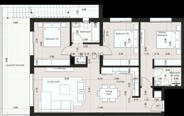 1 Bedroom Apartment for Sale in Limassol – Mesa Geitonia