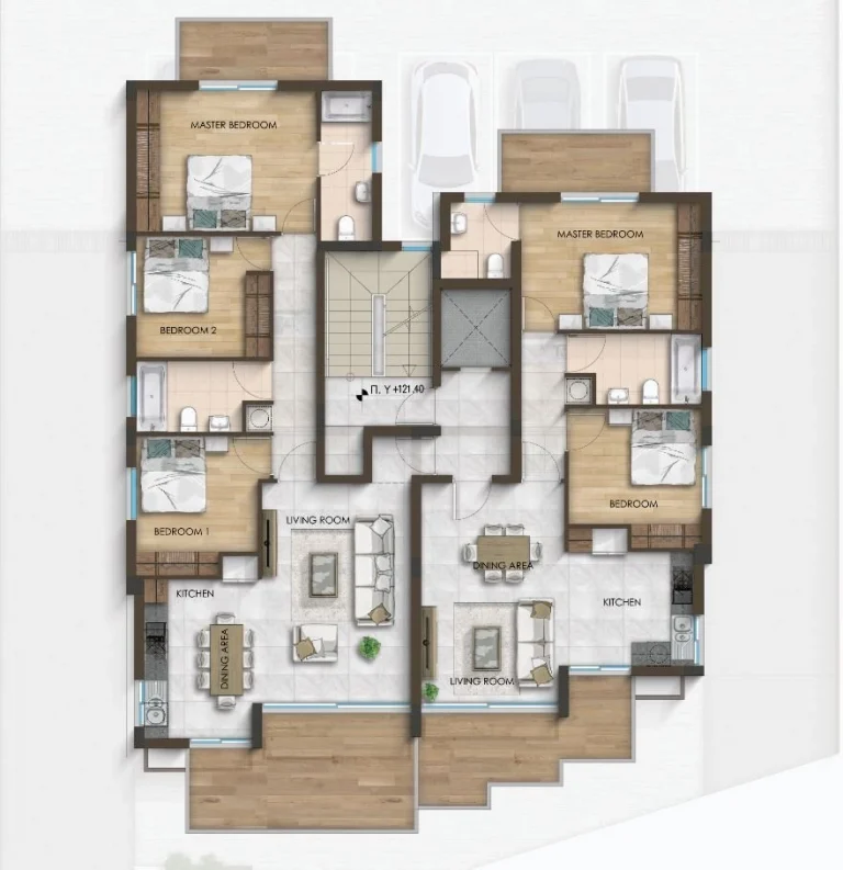 3 Bedroom Apartment for Sale in Ypsonas, Limassol District