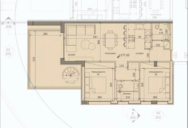 2 Bedroom Apartment for Sale in Limassol District