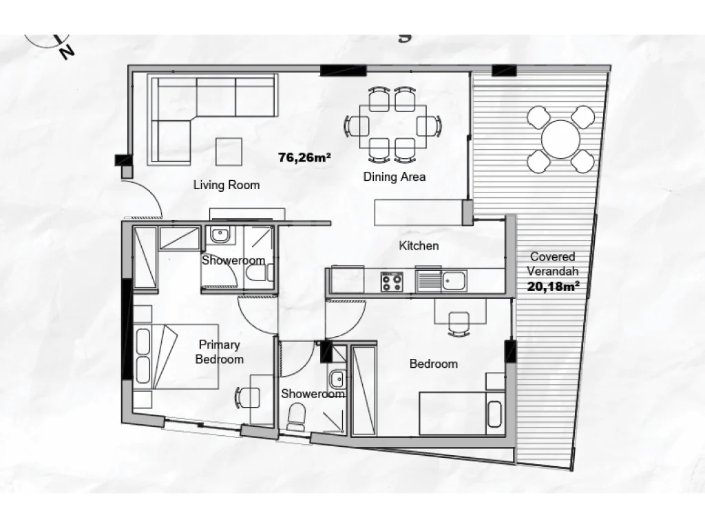 2 Bedroom Apartment for Sale in Nicosia District