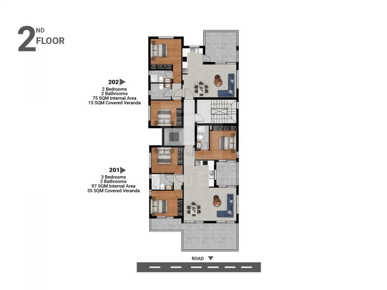 2 Bedroom Apartment for Sale in Limassol – Agios Athanasios