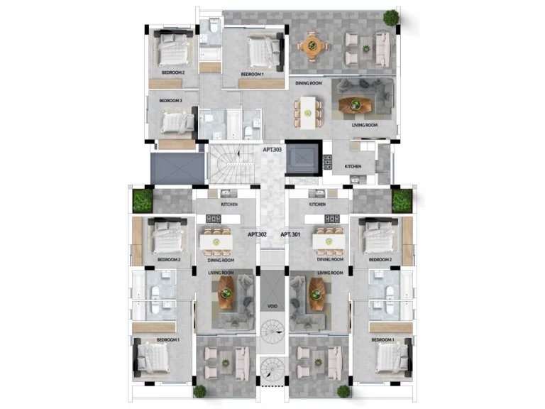 3 Bedroom Apartment for Sale in Larnaca District