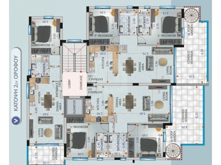 2 Bedroom Apartment for Sale in Livadia Larnakas, Larnaca District