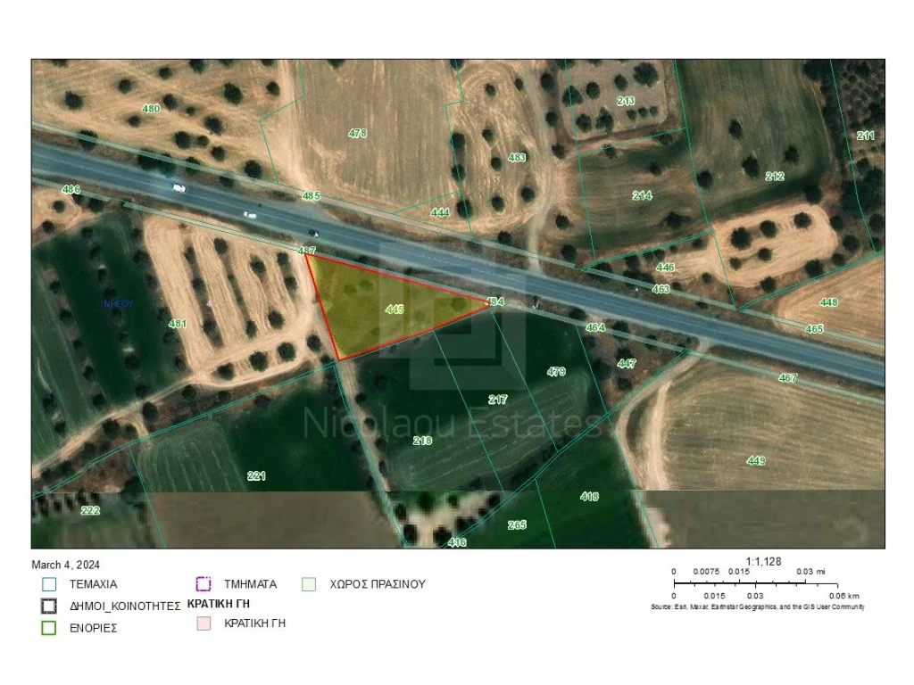 1,292m² Plot for Sale in Nisou, Nicosia District