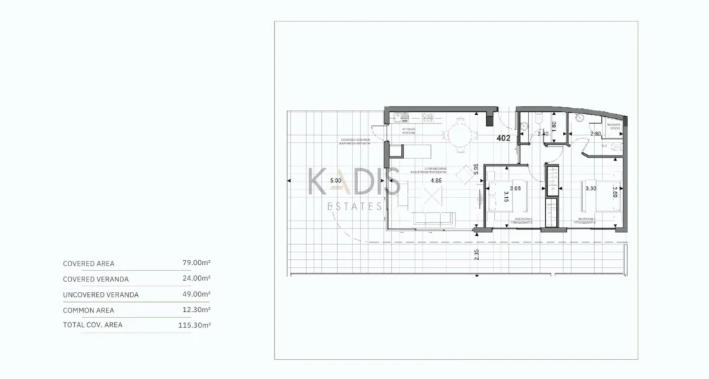 2 Bedroom Apartment for Sale in Trachoni Lemesou, Limassol District