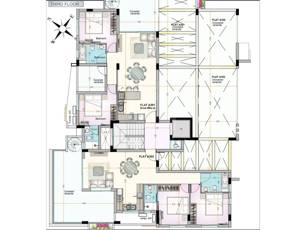 3 Bedroom Apartment for Sale in Aradippou, Larnaca District