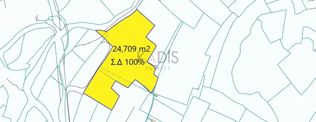 24,709m² Plot for Sale in Dali, Nicosia District