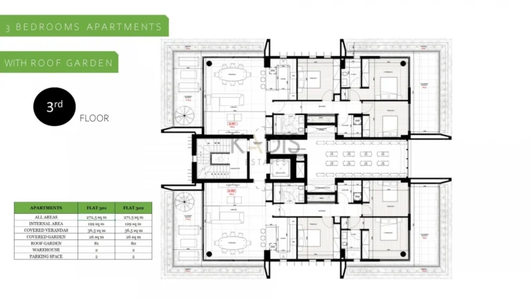 3 Bedroom Apartment for Sale in Strovolos, Nicosia District