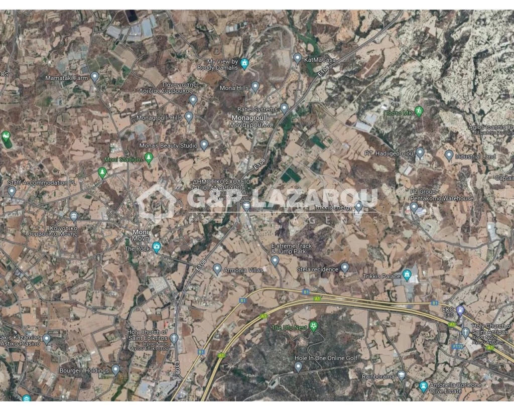 2,007m² Plot for Sale in Monagroulli, Limassol District