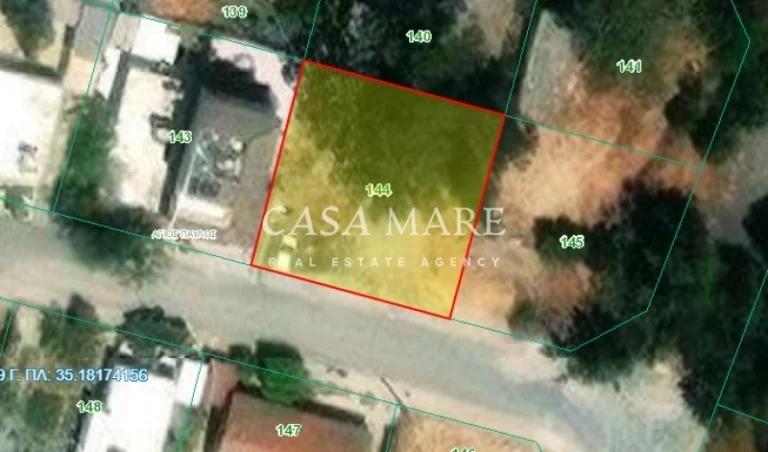524m² Residential Plot for Sale in Agios Dometios – Agios Georgios, Nicosia District