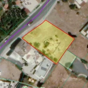 1,620m² Plot for Sale in Paphos – Anavargos