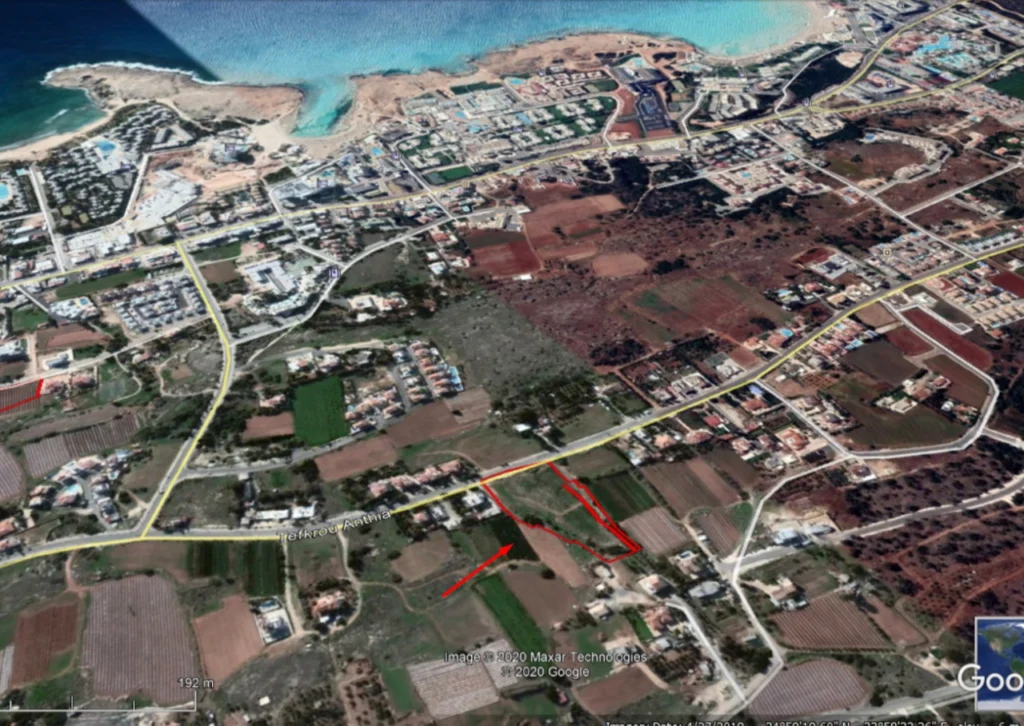 8,661m² Plot for Sale in Famagusta – Agia Napa