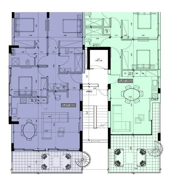 2 Bedroom Apartment for Sale in Limassol – Omonoia