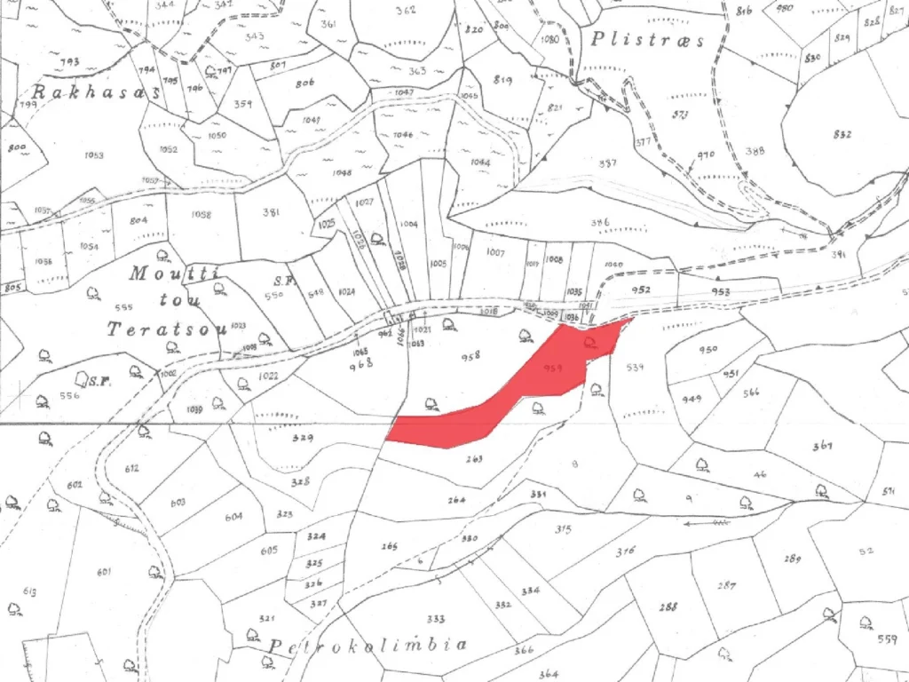 12,245m² Plot for Sale in Pachna, Limassol District