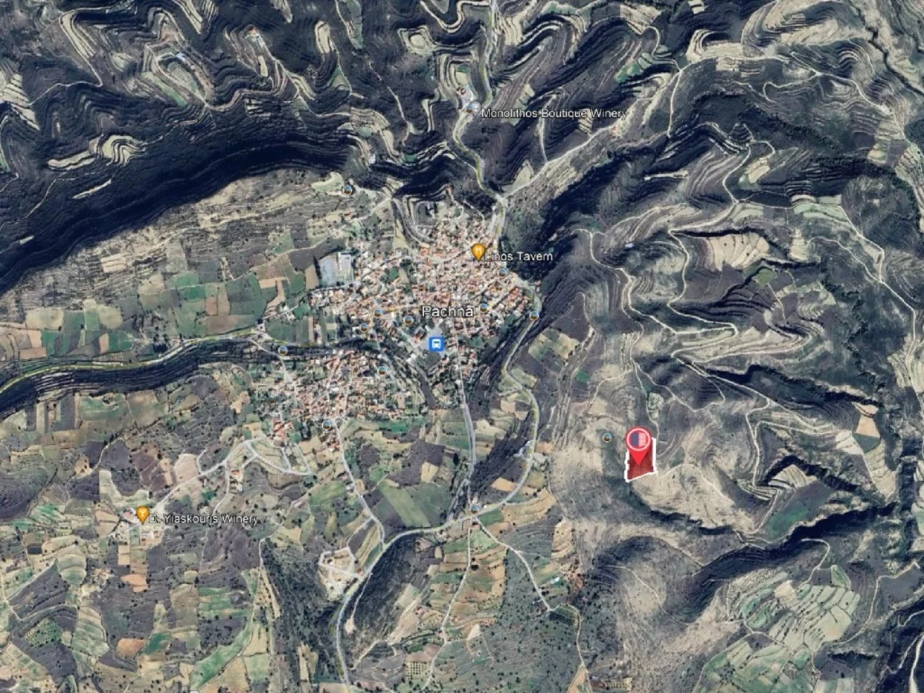 12,699m² Plot for Sale in Pachna, Limassol District