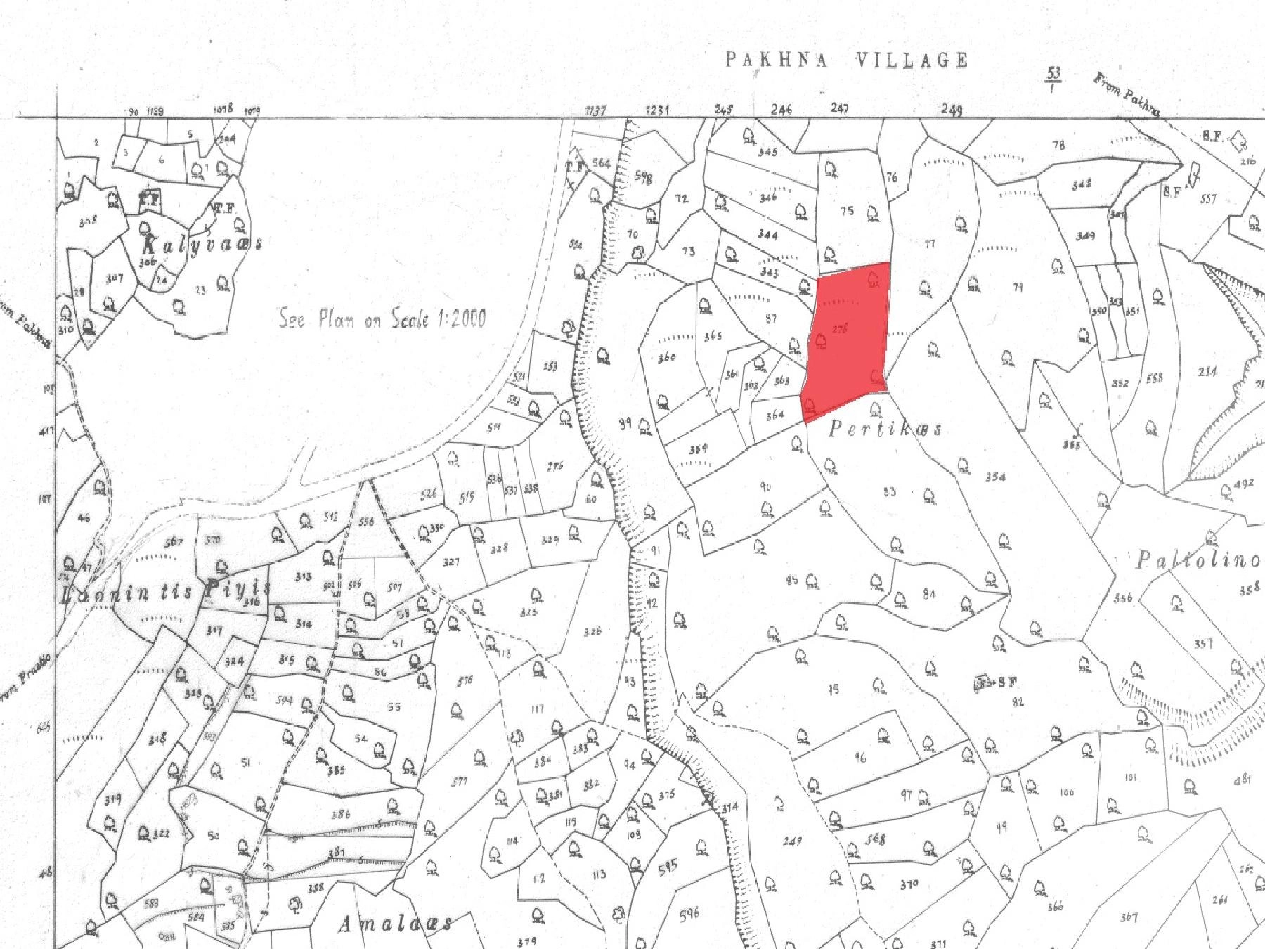12,699m² Plot for Sale in Pachna, Limassol District