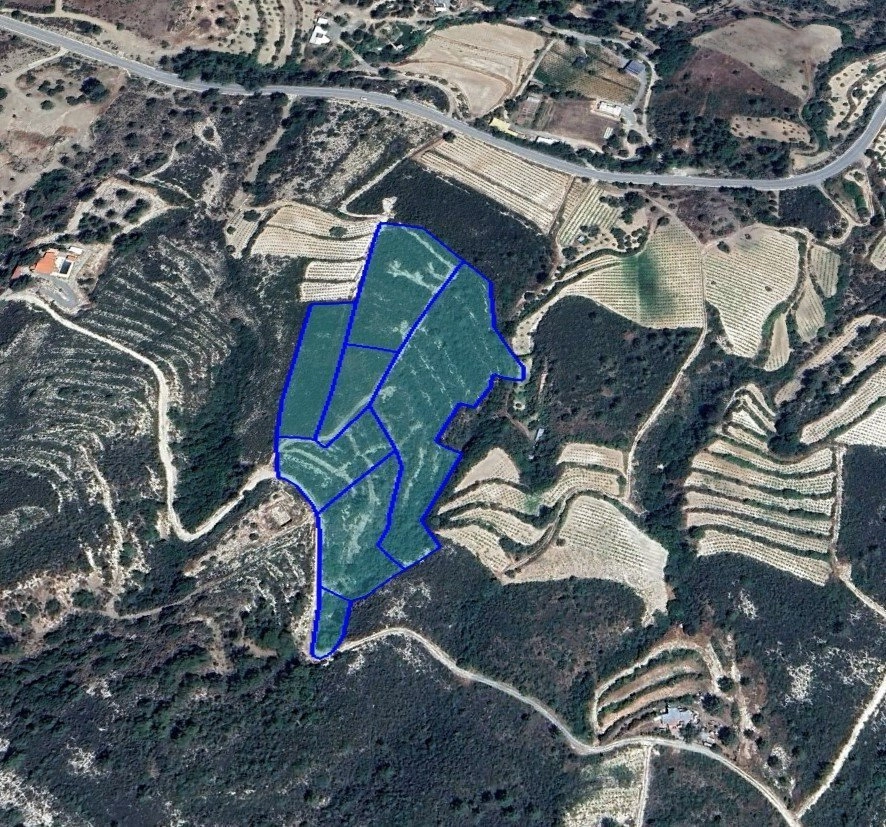 25,284m² Plot for Sale in Trimiklini, Limassol District