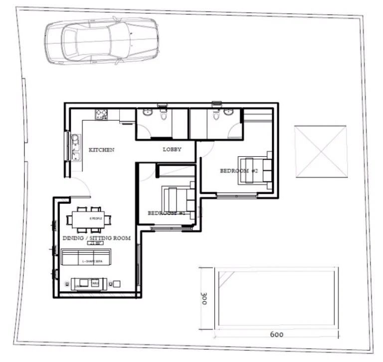 2 Bedroom House for Sale in Frenaros, Famagusta District