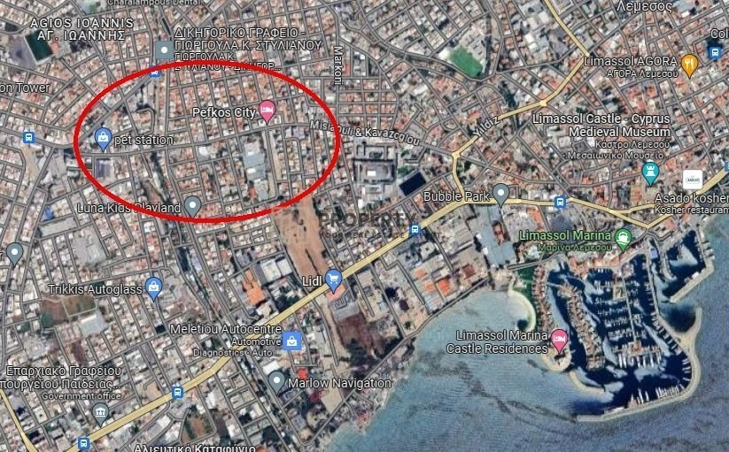 473m² Plot for Sale in Limassol – Kapsalos