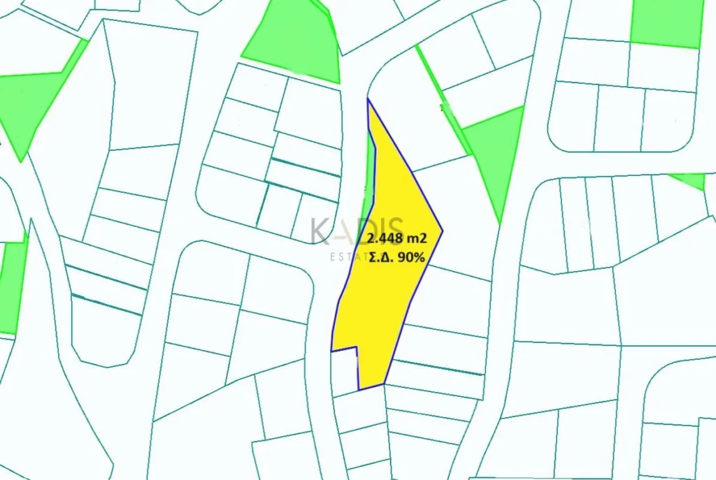 2,448m² Plot for Sale in Limassol – Agios Athanasios