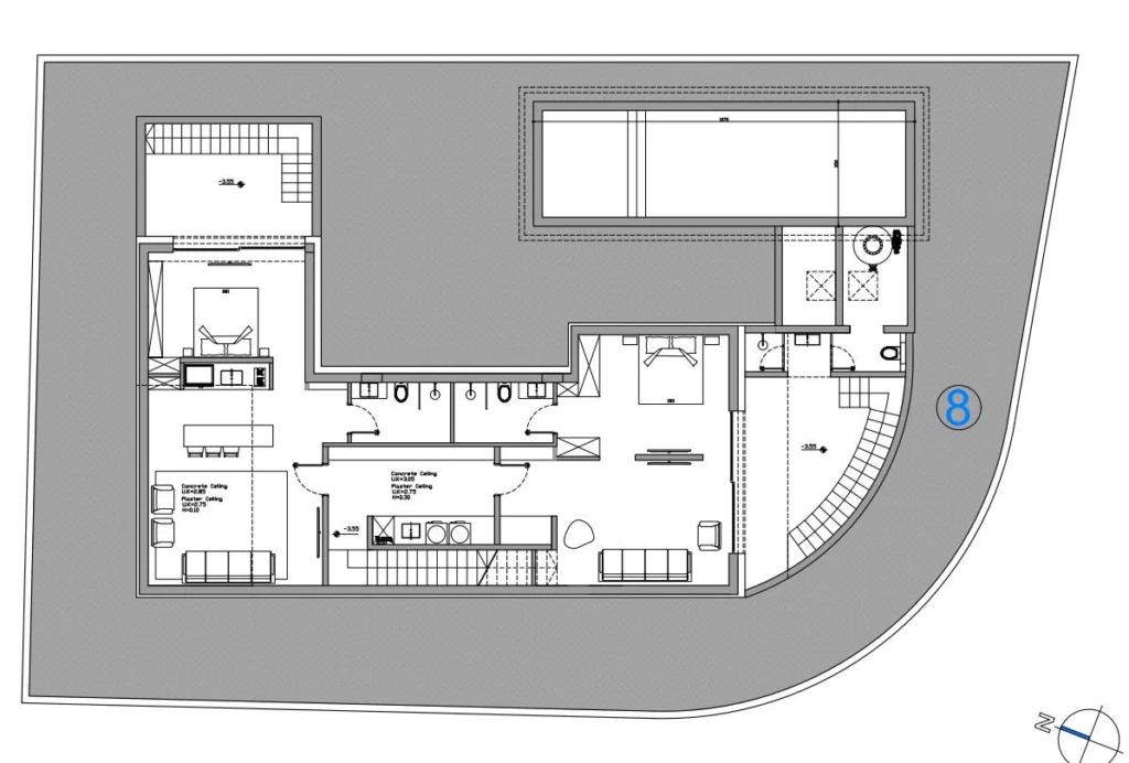 5 Bedroom House for Sale in Agios Tychonas, Limassol District