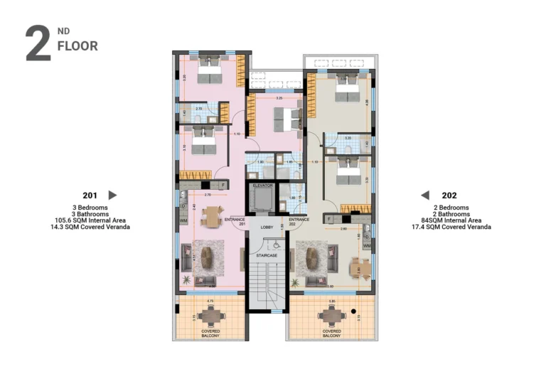 2 Bedroom Apartment for Sale in Faneromeni, Larnaca District