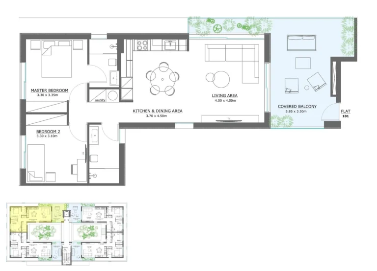 2 Bedroom Apartment for Sale in Nicosia District