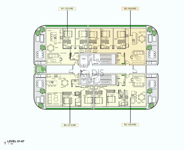 4 Bedroom Apartment for Sale in Engomi, Nicosia District