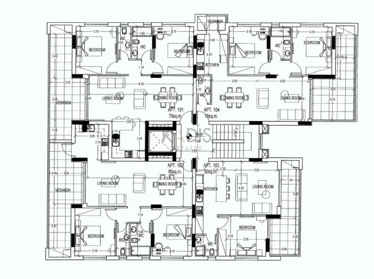 2 Bedroom Apartment for Sale in Limassol – Ekali