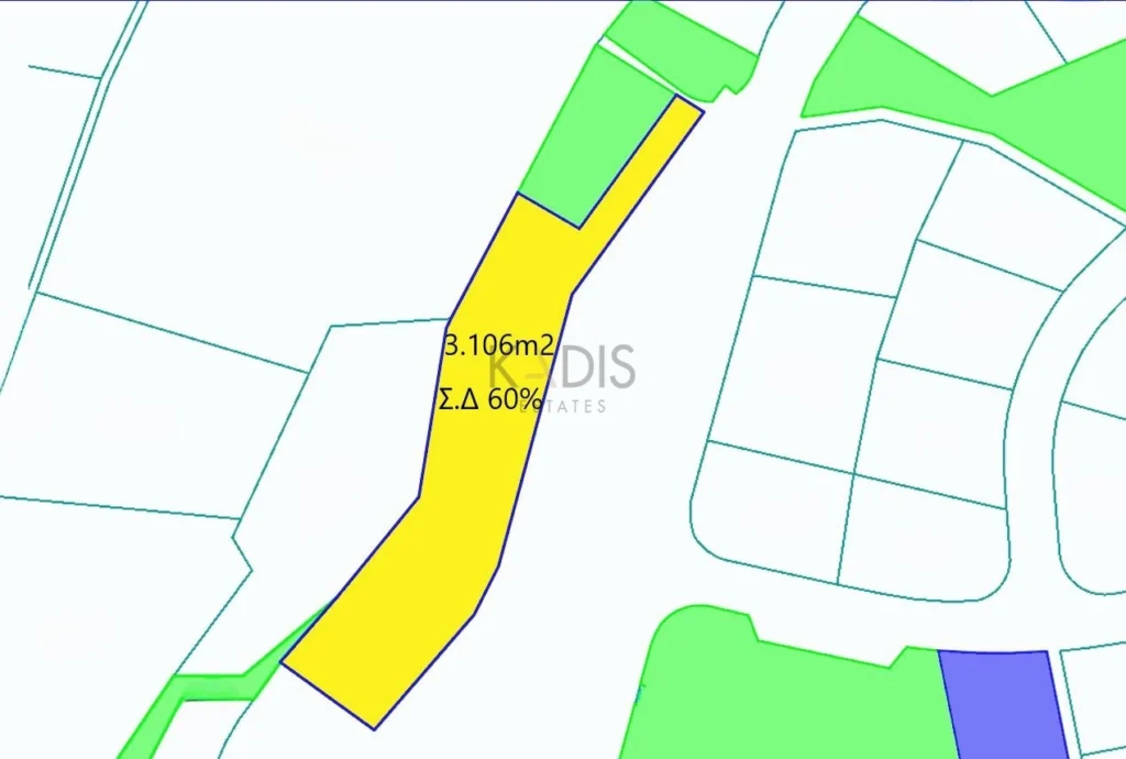 3,106m² Plot for Sale in Limassol District